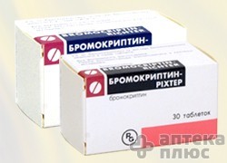 Бромокриптин таблетки 2,5 мг №30