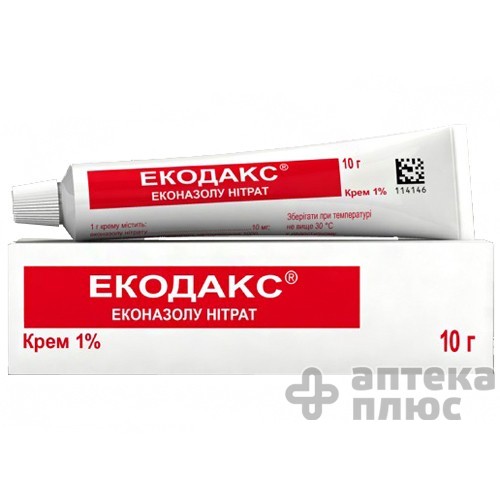 Екодакс крем 1% туба 10 г №1