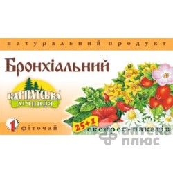 Фиточай Бронхиальный №1