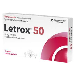 L-Тироксин (Летрокс) 50 Берлин-Хеми таблетки 0,05 мг №50