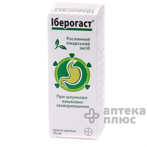 Иберогаст капли орал. фл. 50 мл №1