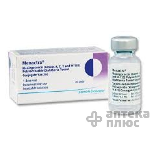 Менактра раствор для иньекций 1 доза флакон 0,5 мл №1