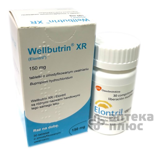 Велбутрин SR таблетки 150 мг №30