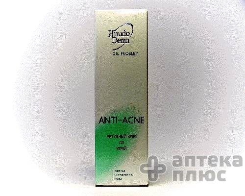Гірудо дерм оіл проблем крем від вугрів Анти акне туба 50 мл