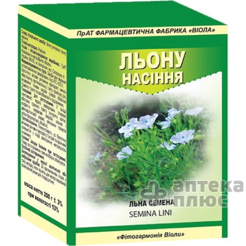 Льна Семя семена 200 г пачка