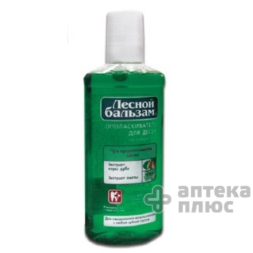 Ополаскиватель Для Полости Рта Лесной Бальзам фл. 250 мл, кора дуба, пихта