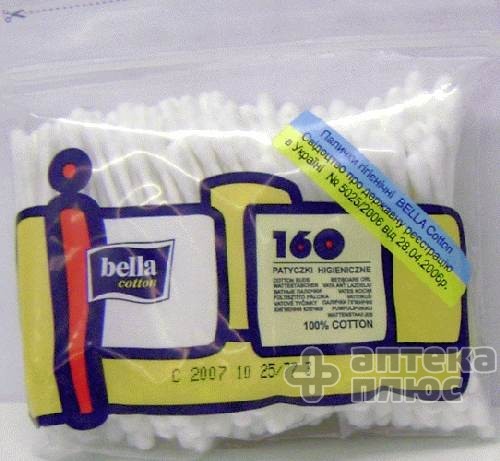 Ватные Палочки Белла Коттон уп. п/э №160