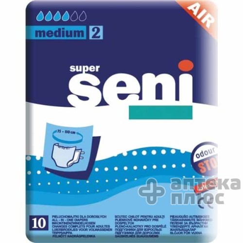 Подгузники Для Взрослых Super Seni Air medium №10