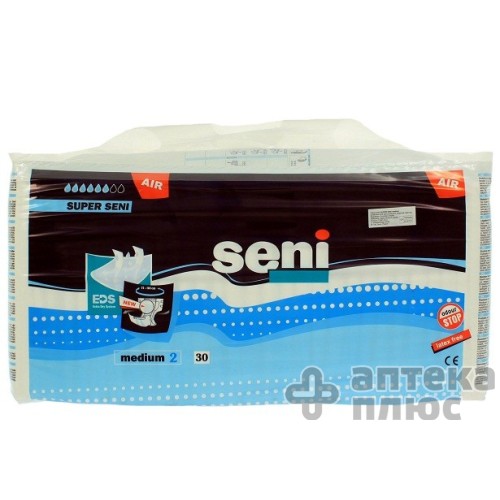 Подгузники Для Взрослых Super Seni Air medium №30