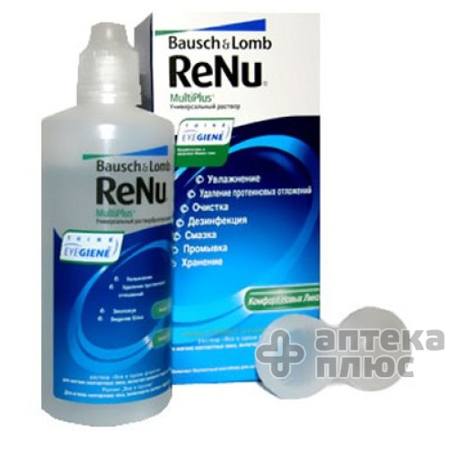 Многоцелевой раствор Renu Multiplus раствор флакон 120 мл №1