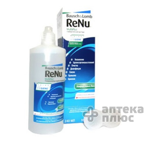 Многоцелевой раствор Renu Multiplus раствор флакон 240 мл №1