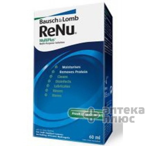 Многоцелевой раствор Renu Multiplus раствор флакон 60 мл №1