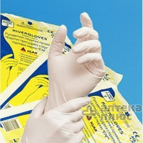 Перчатки Rivergloves Хирург. Стер. размер 7 №1 Перчатки Rivergloves Хирург. Стер. размер 7 №1