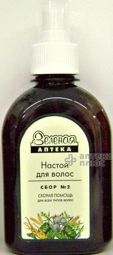Зеленая Аптека Настой Для Волос сбор №2 250 мл, для всех типов волос Зеленая Аптека Настой Для Волос сбор №2 250 мл, для всех типов волос
