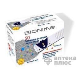 Тест-Полоски Для Определения Глюкозы В Крови Бионайм Райтест