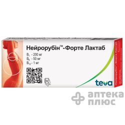 Нейрорубин-Форте таблетки п/о №20