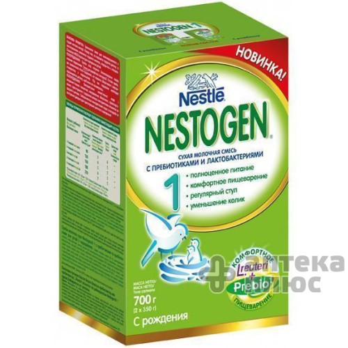 Нестожен 1 Смесь Молочная Сухая с пребиотиками пакет 700 г, от 0 до 6 мес. Нестожен 1 Смесь Молочная Сухая с пребиотиками пакет 700 г, от 0 до 6 мес.