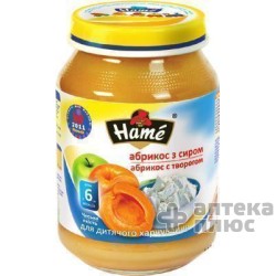 Пюре Абрикос С Творогом Хаме