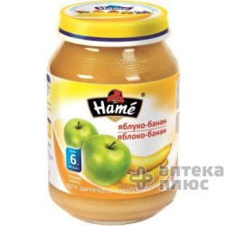 Пюре Яблоко И Банан Хаме
