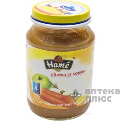Пюре Яблоко И Морковь Хаме