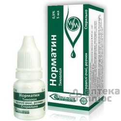 Норматин кап. глаз. 0,5% флакон-капельн. 5 мл №1