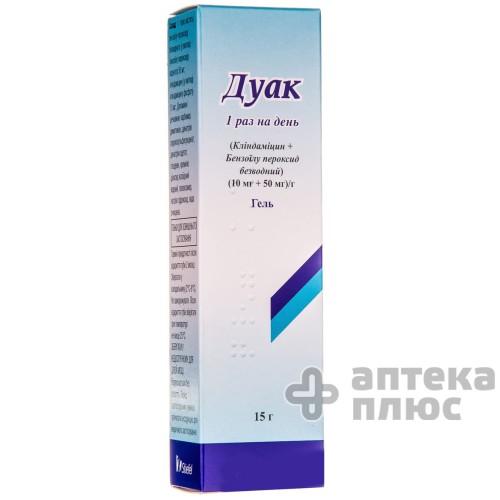 Дуак гель туба 15 г №1