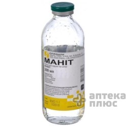 Маннит раствор для инфузий 15% бут. 200 мл