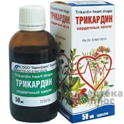 Трикардин кап. флакон 50 мл