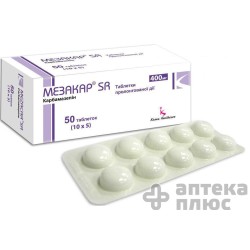 Мезакар Ср таблетки пролонг. 400 мг №50