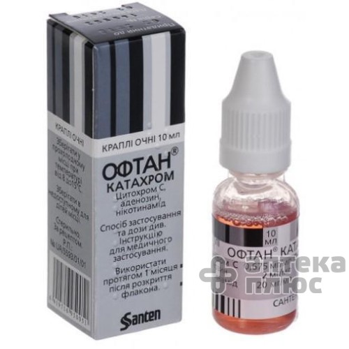 Офтан катахром крап. оч. флакон-крапел. 10 мл №1