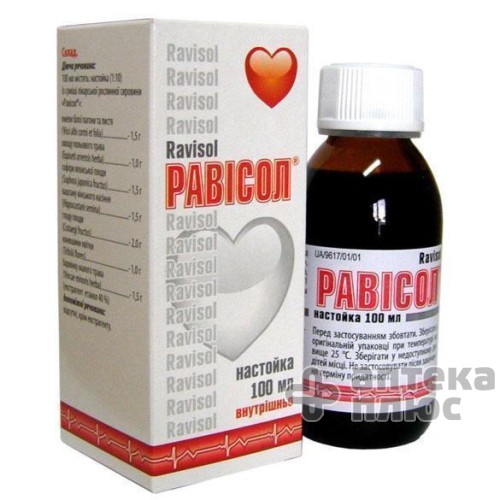 Равісол настоянка флакон 100 мл №1