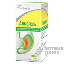 Алмагель суспензия флакон 170 мл №1