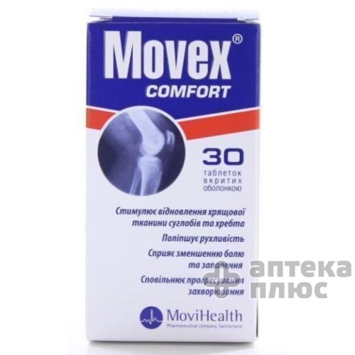 Мовекс комфорт таблетки в/о №30 Мовекс комфорт таблетки в/о №30