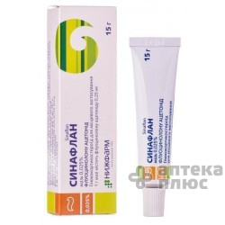 Синафлан мазь 0,025% туба 15 г №1