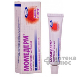 Момедерм мазь 1 мг/г туба 15 г №1