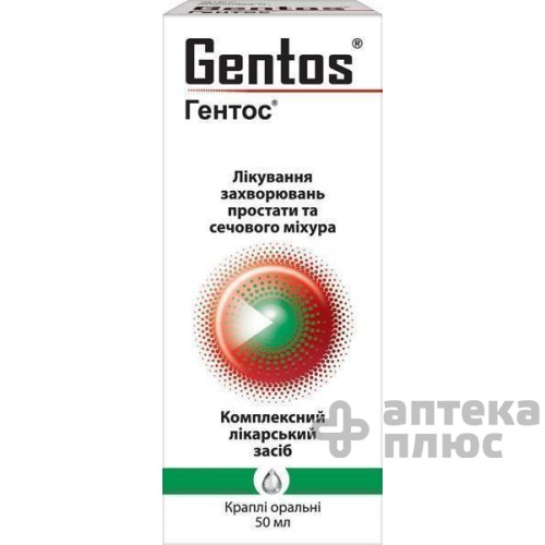 Гентос крап. флакон 50 мл №1