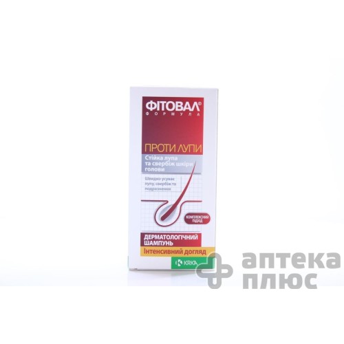 Фитовал Шампунь Против Перхоти Интенсивный Уход 100 мл