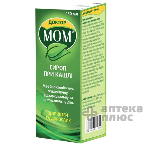 Доктор Мом сироп флакон 150 мл №1
