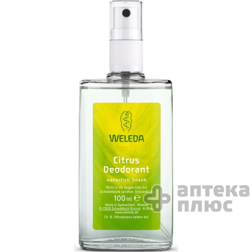 Дезодорант Веледа цитрус 100 мл