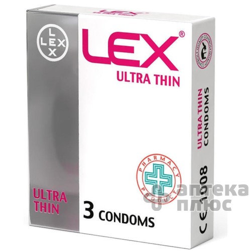 Презервативы Лекс Со Смазкой тонкие №3
