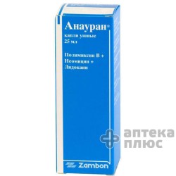 Анауран кап. уш. фл. 25 мл №1