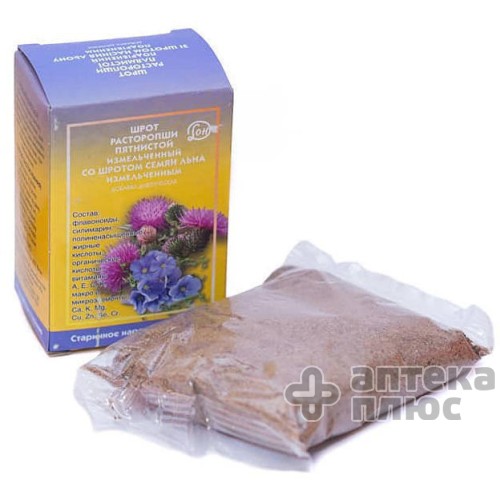 Шрот розторопші і насіння льону 100 г