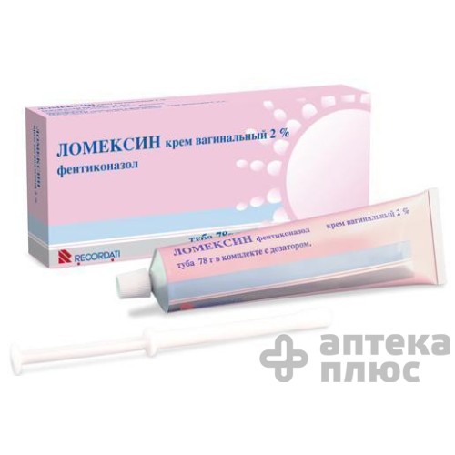 Ломексин крем вагін. туба 78 г №1