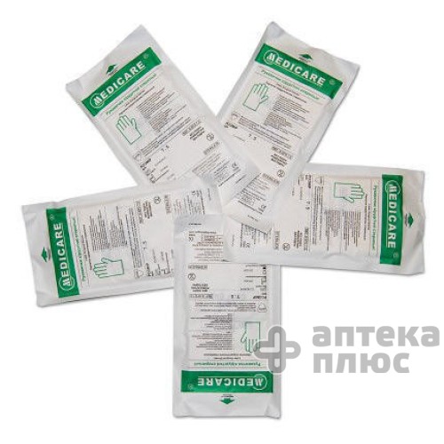 Перчатки Хирургические Медикеа Стерильные 7,5, без пудры