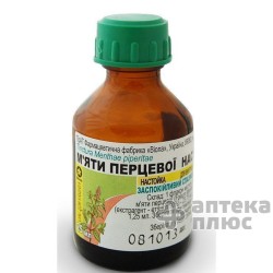 Мяты Перечной Настойка настойка 25 мл флакон