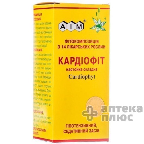 Кардиофит настойка 100 мл банка ст. №1