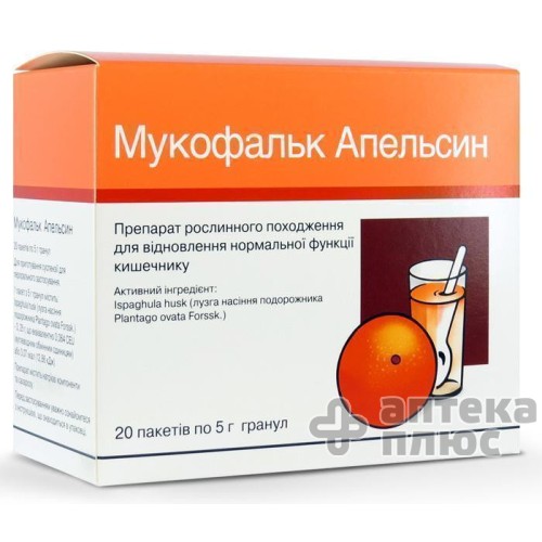 Мукофальк гран. пакет 5 г апельсин №20