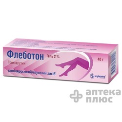 Флеботон гель 2% туба 40 г №1