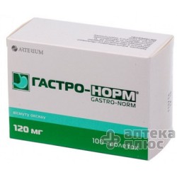 Гастро-Норм таблетки 120 мг №100