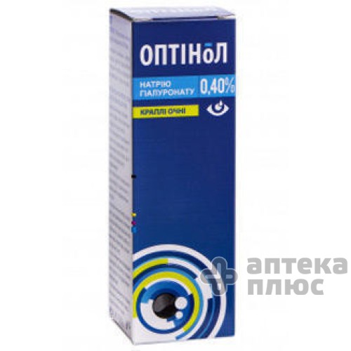 Оптінол крап. оч. 0 №4% флакон 10 мл